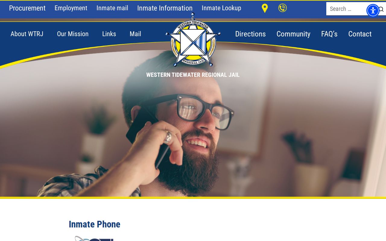 Isle of Wight County arrest custody communication rules at WTRJ
