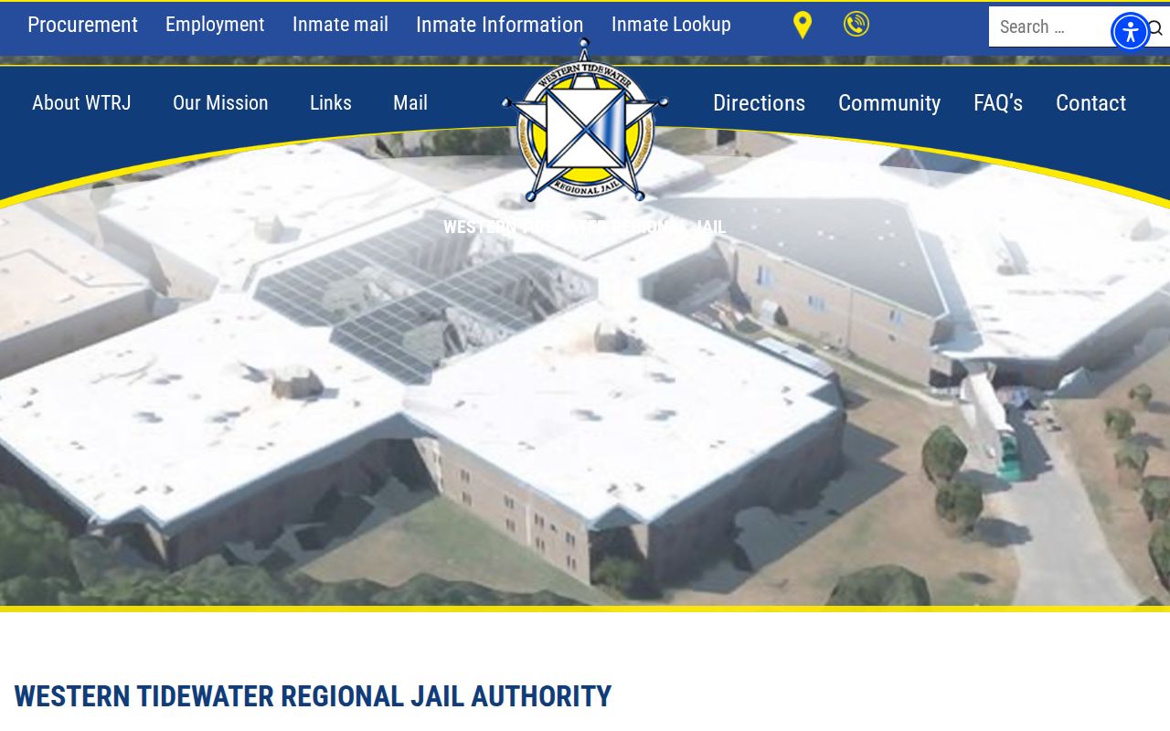 Isle of Wight County arrest booking facility history at WTRJ