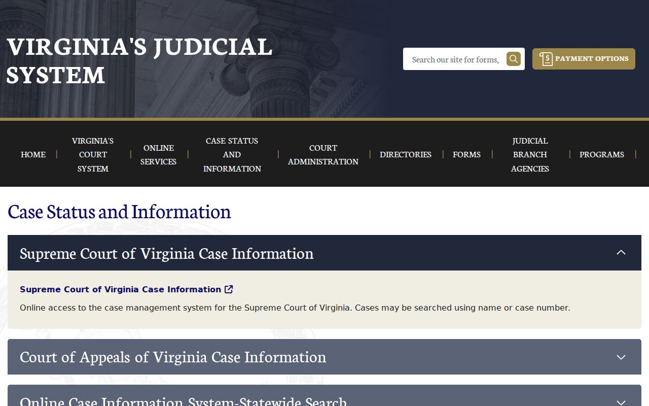 Isle of Wight County criminal court case information hub
